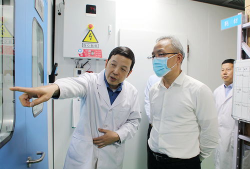 戴彬彬考查北京澤輝辰星生物科技無限公司